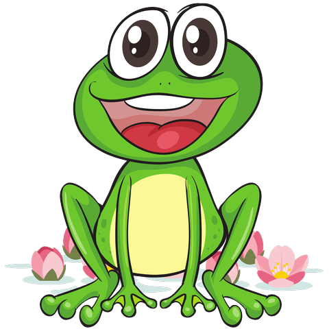 Frog spirit animal sticker