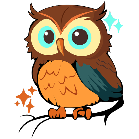 Owl spirit animal sticker