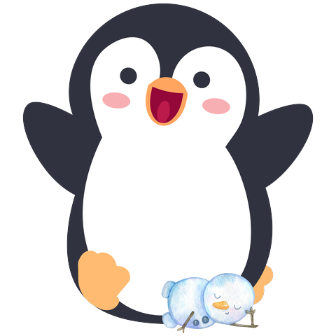 Penguin spirit animal sticker