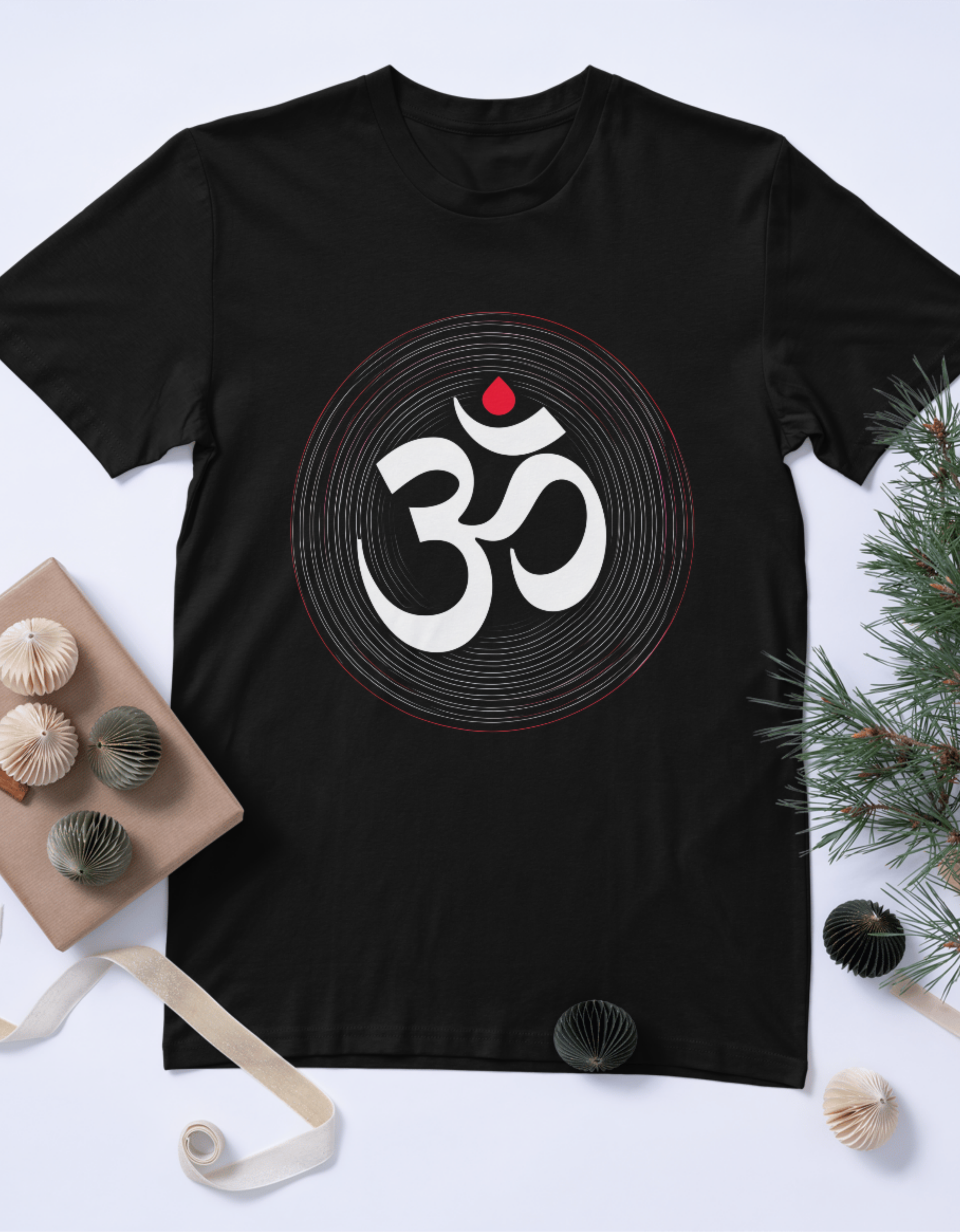 Om oversized graphic tee worn in an Indian street-style setting — premium streetwear India | StyleUp.Today