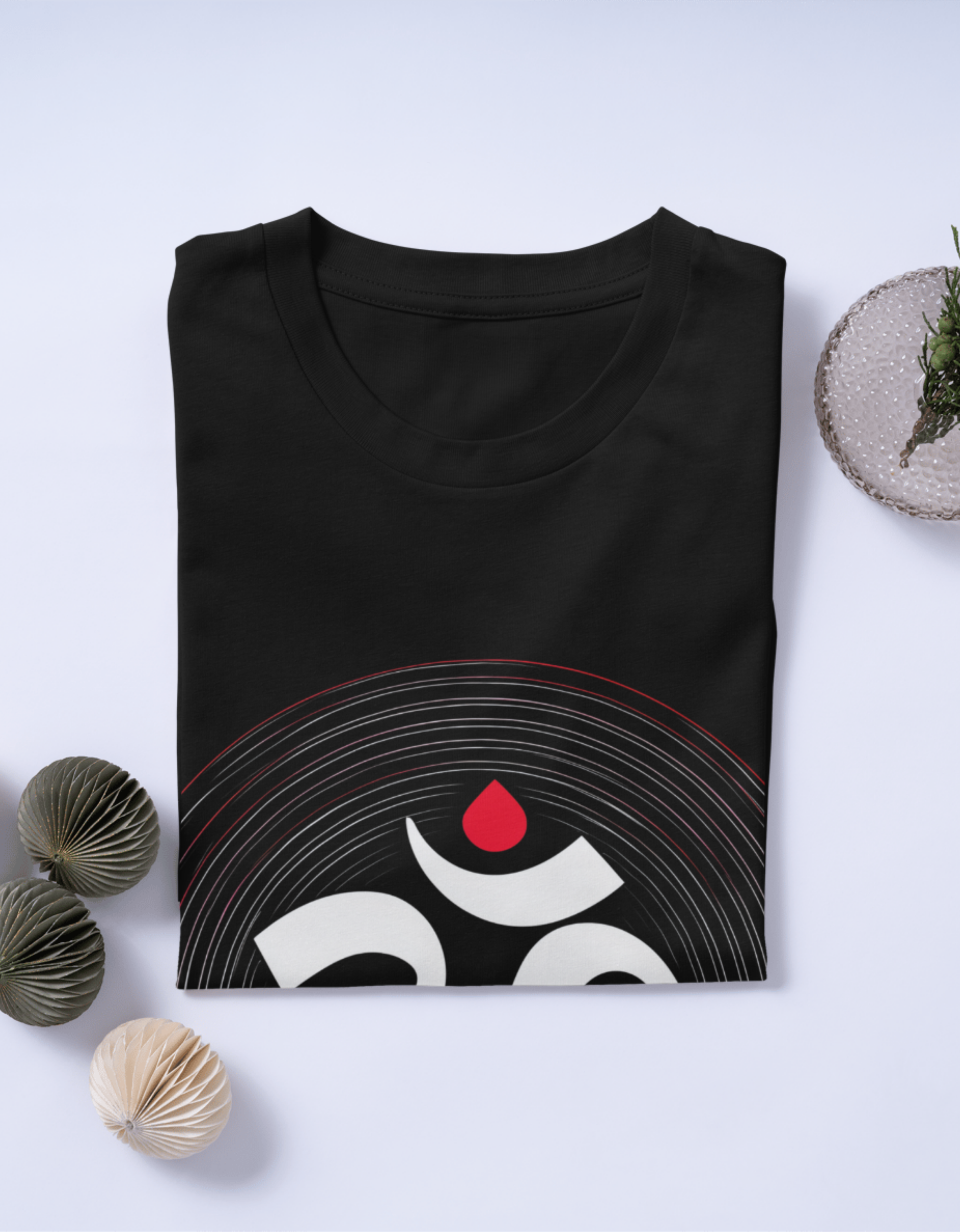 Om oversized graphic tee worn in an Indian street-style setting — premium streetwear India | StyleUp.Today
