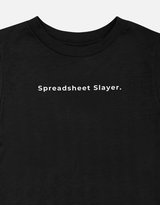 Spreadsheet Slayer | Black