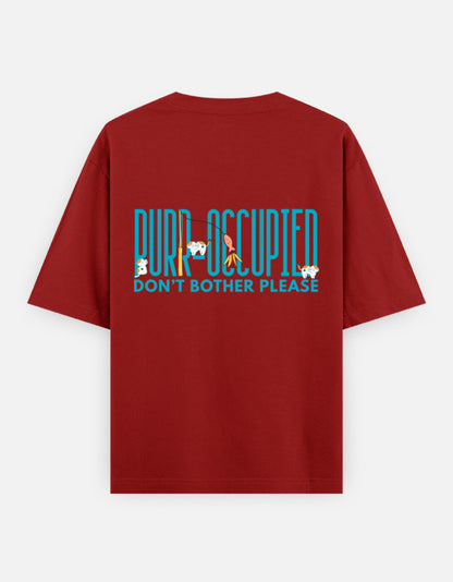 Red – Cat Spirit Animal Oversized Tee