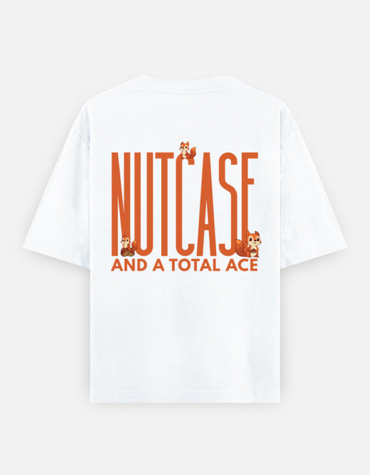 White – Squirrel Spirit Animal Oversized Tee