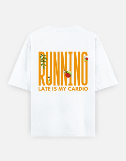 White – Snail Spirit Animal Oversized Tee