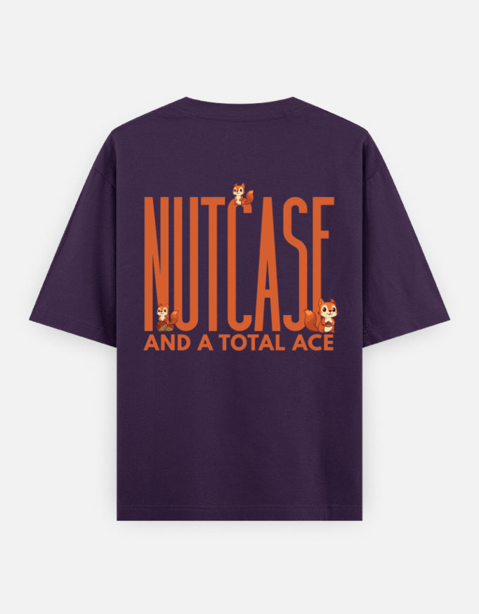 Purple – Squirrel Spirit Animal Oversized Tee