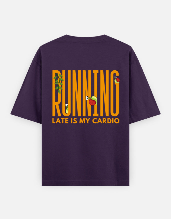 Purple – Snail Spirit Animal Oversized Tee
