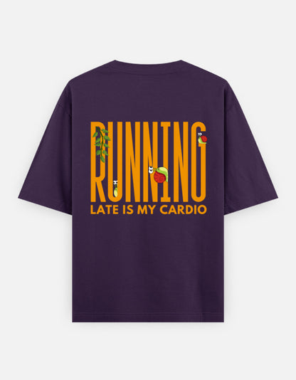 Purple – Snail Spirit Animal Oversized Tee
