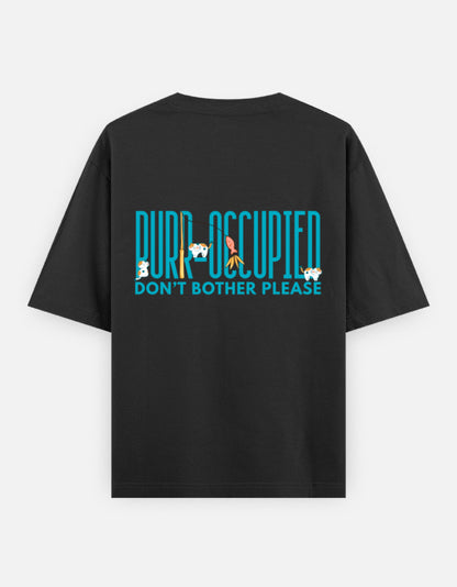 Black – Cat Spirit Animal Oversized Tee