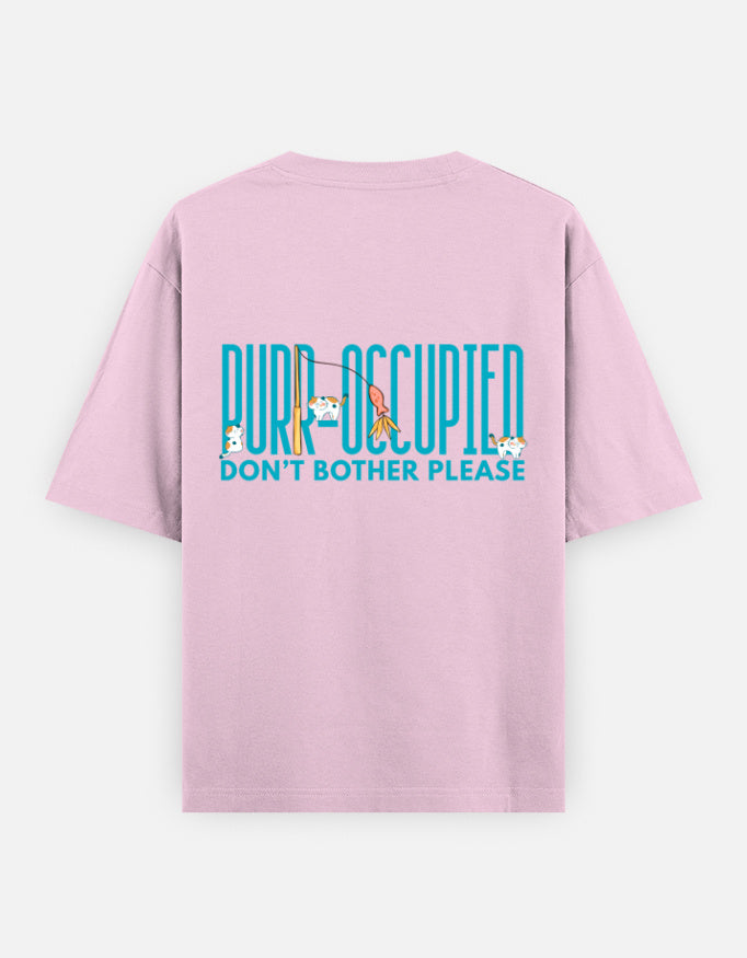 Light Baby Pink – Cat Spirit Animal Oversized Tee