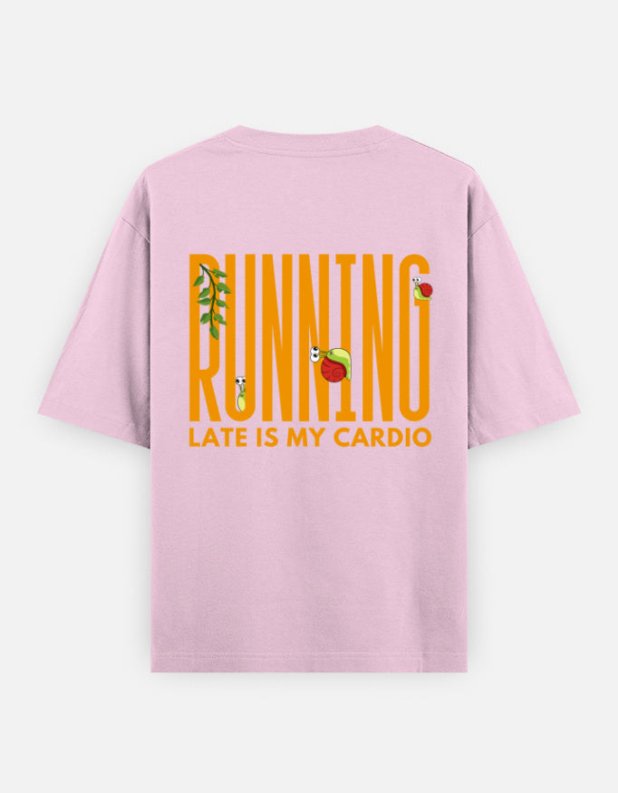 Light Baby Pink – Snail Spirit Animal Oversized Tee