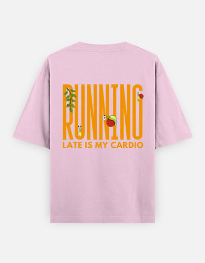 Light Baby Pink – Snail Spirit Animal Oversized Tee
