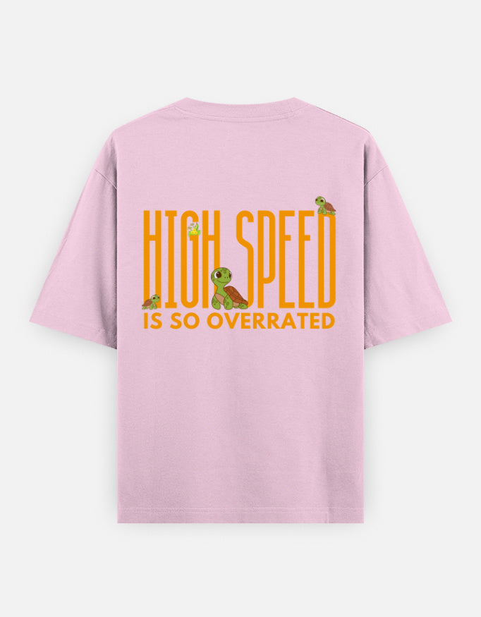 Light Baby Pink – Tortoise Spirit Animal Oversized Tee