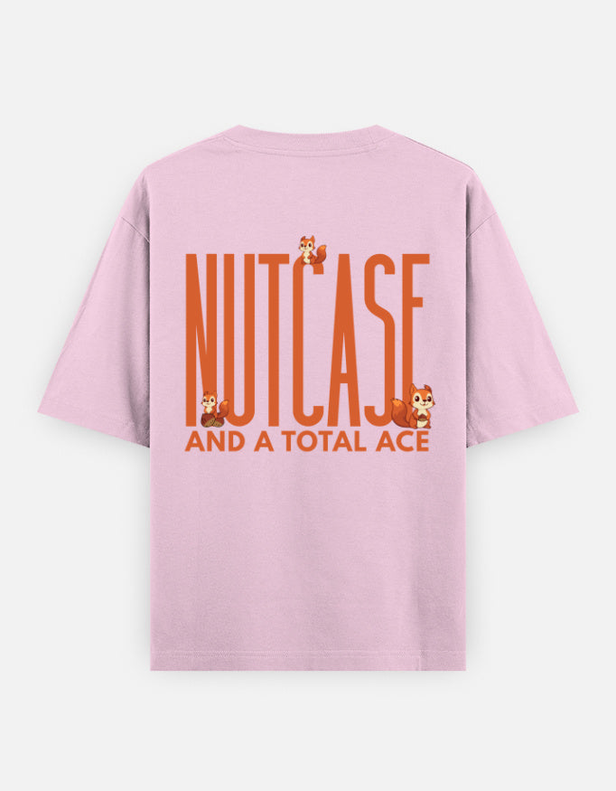 Light Baby Pink – Squirrel Spirit Animal Oversized Tee