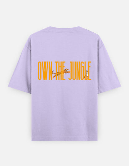 Lavender – Tiger Spirit Animal Oversized Tee