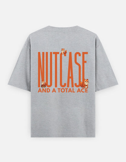 Grey Melange – Squirrel Spirit Animal Oversized Tee