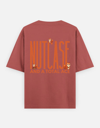Coral – Squirrel Spirit Animal Oversized Tee