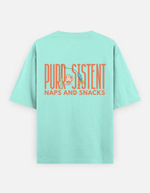 Cat | Purr-Sistent | Oversized Tee