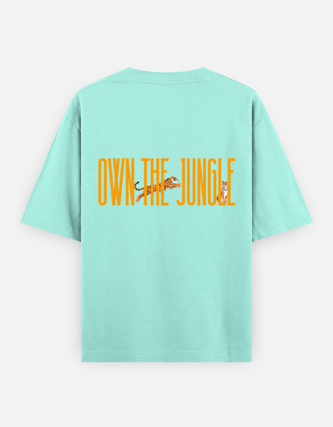 Mint – Tiger Spirit Animal Oversized Tee
