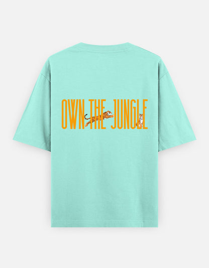 Mint – Tiger Spirit Animal Oversized Tee
