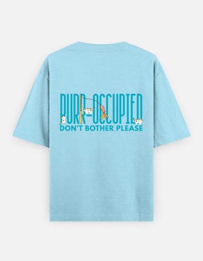 Baby Blue – Cat Spirit Animal Oversized Tee