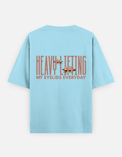 Baby Blue – Sloth Spirit Animal Oversized Tee