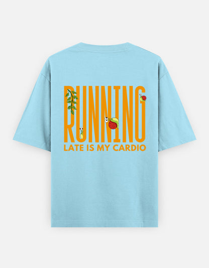 Baby Blue – Snail Spirit Animal Oversized Tee