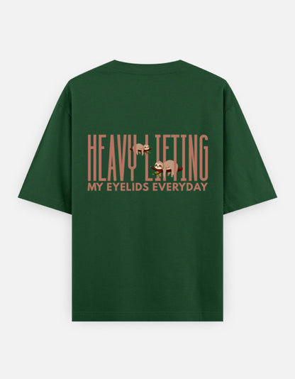 Bottle Green – Sloth Spirit Animal Oversized Tee