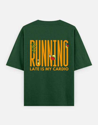 Bottle Green – Snail Spirit Animal Oversized Tee