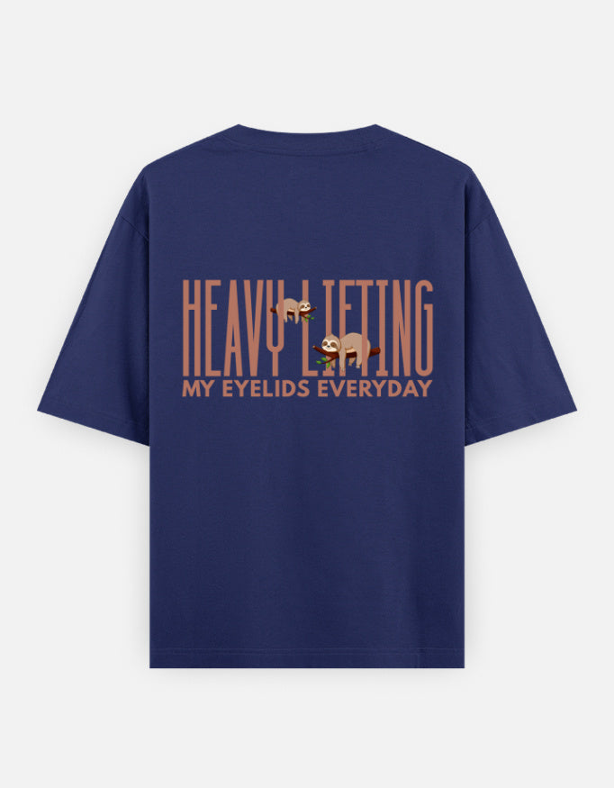 Royal Blue – Sloth Spirit Animal Oversized Tee