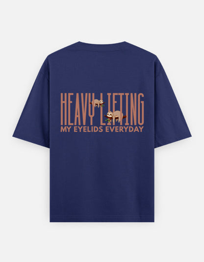 Royal Blue – Sloth Spirit Animal Oversized Tee