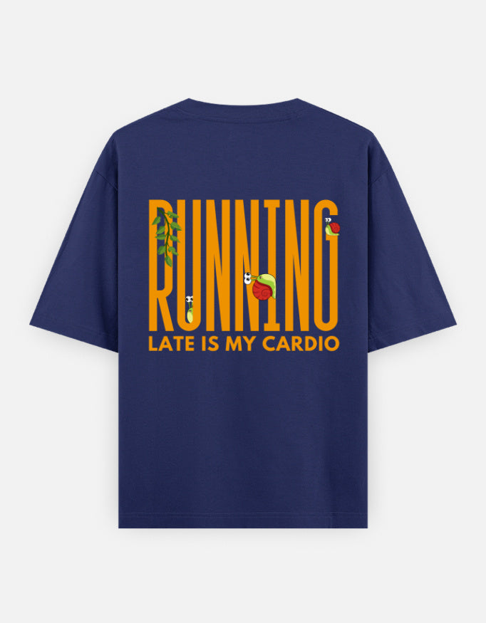 Royal Blue – Snail Spirit Animal Oversized Tee