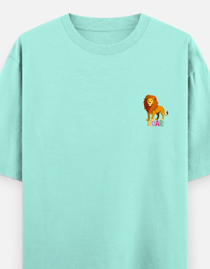 Mint – Lion Spirit Animal Oversized Tee