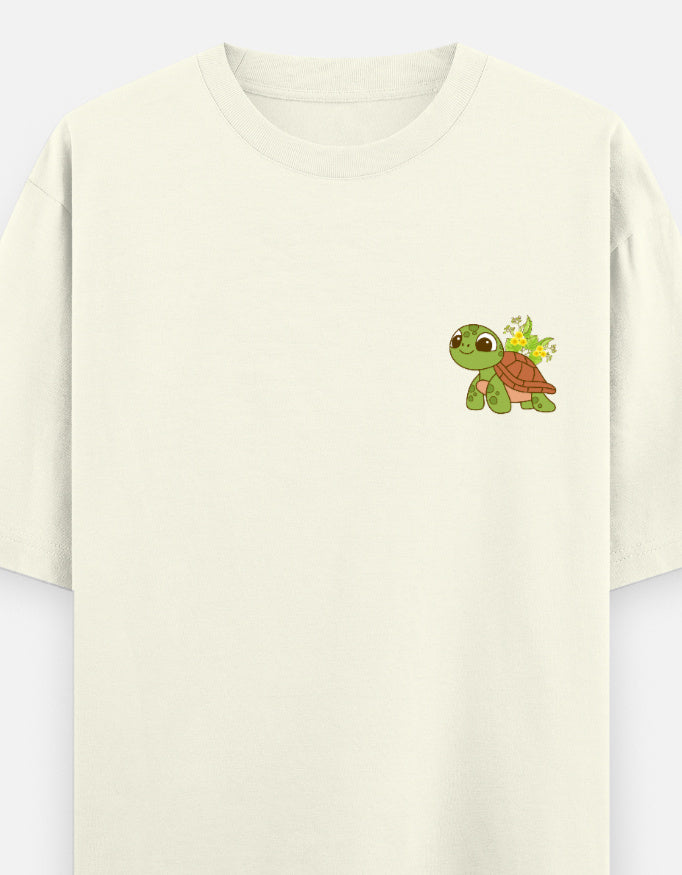 Off White – Tortoise Spirit Animal Oversized Tee
