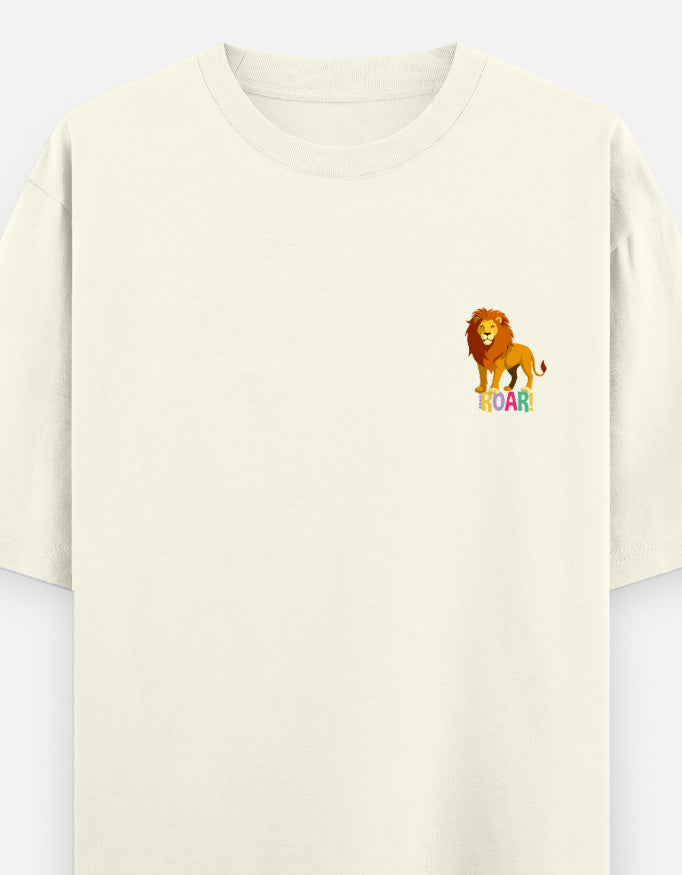 Off White – Lion Spirit Animal Oversized Tee