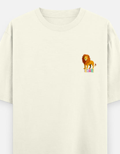 Off White – Lion Spirit Animal Oversized Tee