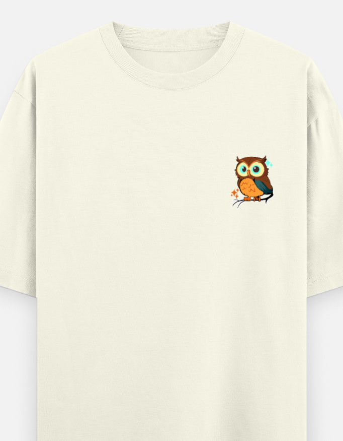 Off White – Owl Spirit Animal Oversized Tee