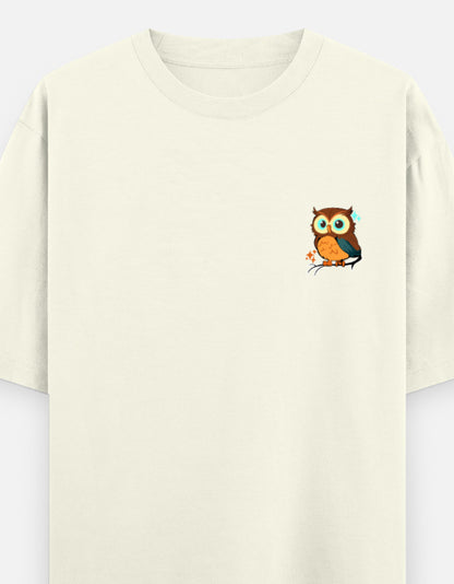 Off White – Owl Spirit Animal Oversized Tee