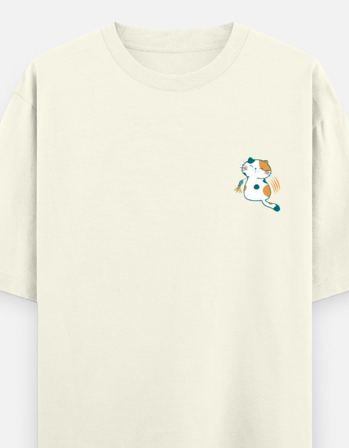 Off White – Cat Spirit Animal Oversized Tee