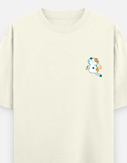 Off White – Cat Spirit Animal Oversized Tee
