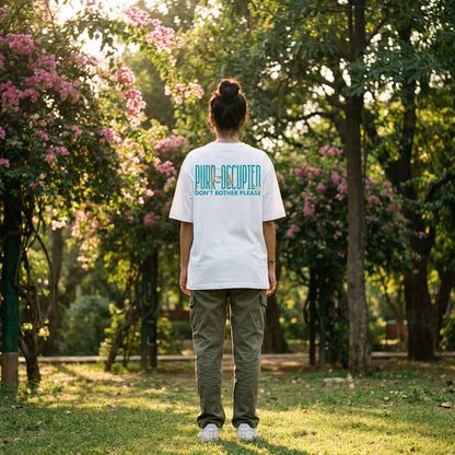 Cat Spirit Animal Oversized Tee – lifestyle