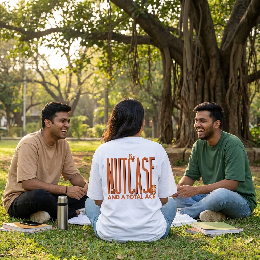 Squirrel Spirit Animal Oversized Tee – lifestyle
