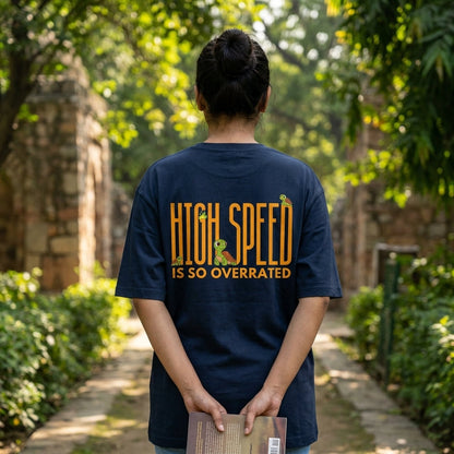 Tortoise Spirit Animal Oversized Tee – lifestyle