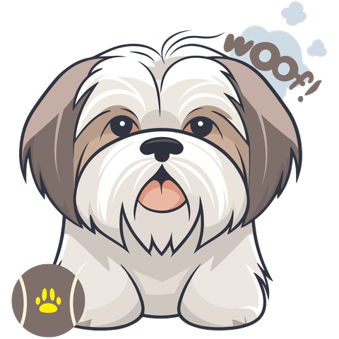 Shih Tzu spirit animal sticker