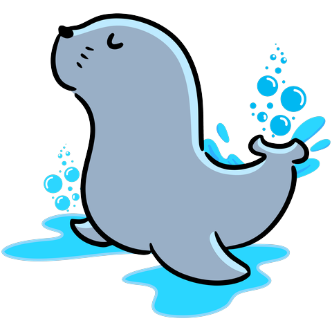 Seal spirit animal sticker