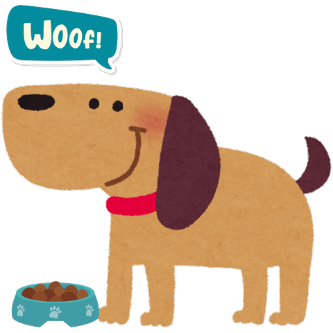 Dog spirit animal sticker
